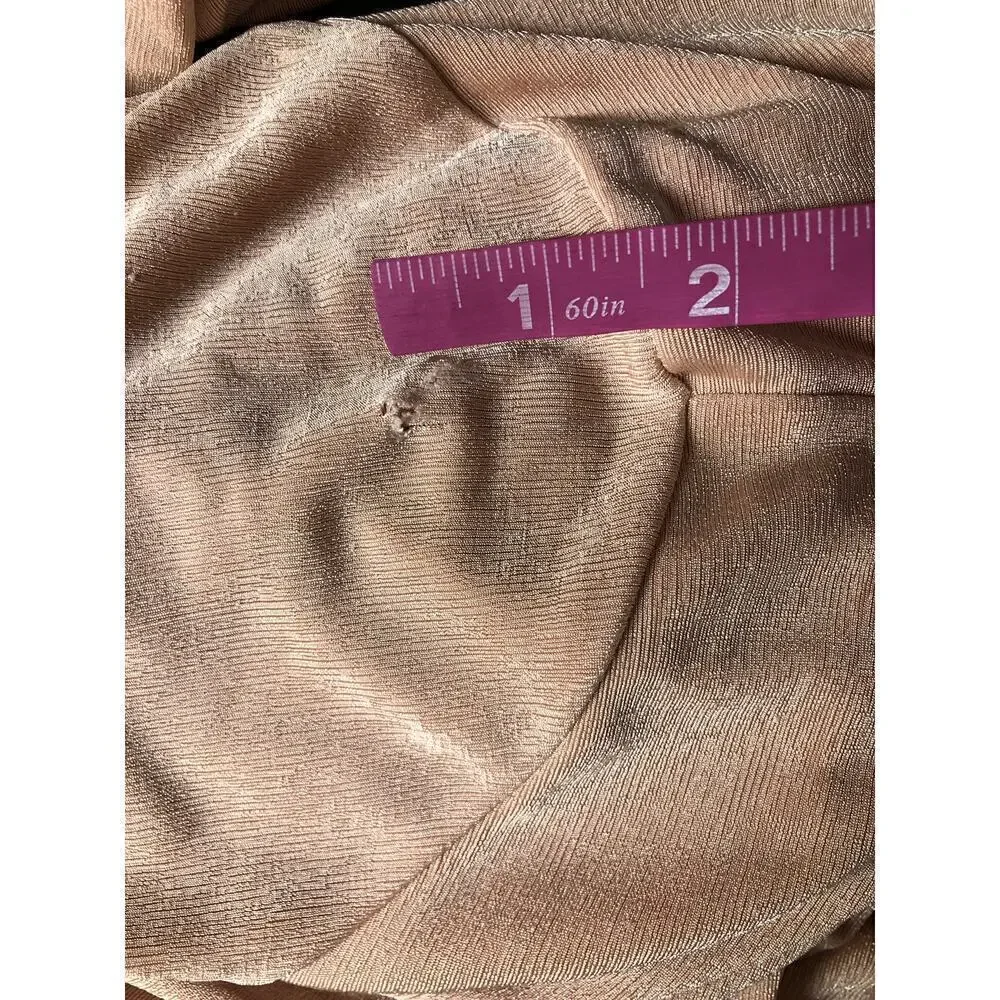 ASTR Melonie Dress Knit Long Sleeve Surplice Neck High Low Hem Wrap Maxi Pink S